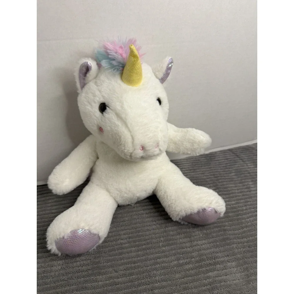 White Unicorn Plush Cute